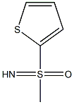 S-Methyl-S-(thien-2-yl)sulphoximine Struktur