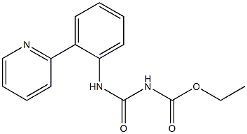 ethyl N-[(2-pyridylanilino)carbonyl]carbamate Struktur