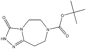 3-OXO-2,3,4,5,7,8-HEXAHYDRO-1,2,3A,6-TETRAAZA-AZULENE-6-CARBOXYLIC ACID TERT-BUTYL ESTER Struktur