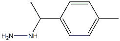 1-(1-p-tolylethyl)hydrazine Struktur