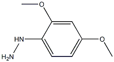 1-(2,4-dimethoxyphenyl)hydrazine Struktur