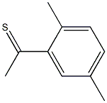 1-(2,5-dimethylphenyl)ethanethione Struktur