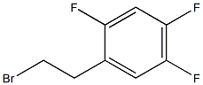 1-(2-bromoethyl)-2,4,5-trifluorobenzene Struktur