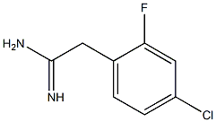 2-(4-chloro-2-fluorophenyl)acetamidine Struktur