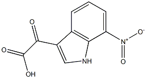 2-(7-nitro-1H-indol-3-yl)-2-oxoacetic acid Struktur