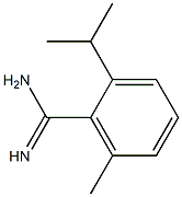 2-isopropyl-6-methylbenzamidine Struktur