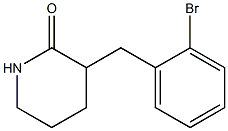 3-(2-bromobenzyl)piperidin-2-one Struktur