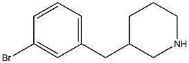 3-(3-bromobenzyl)piperidine Struktur