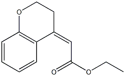 ethyl 2-(2,3-dihydrochromen-4-ylidene)acetate Struktur