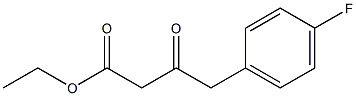 ethyl 4-(4-fluorophenyl)-3-oxobutanoate Struktur