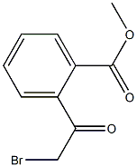 METHYL 2-(2-BROMOACETYL)BENZENECARBOXYLATE Struktur