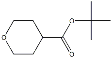 tert-butyl tetrahydro-2H-pyran-4-carboxylate Struktur