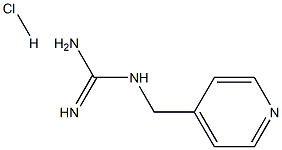 4-pyridinylmethylguanidine (HCl) Struktur