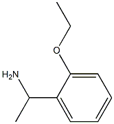 1-(2-Ethoxyphenyl)ethanamine Struktur