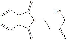 2-(4-Amino-3-oxobutyl)-1H-isoindole-1,3(2H)-dione Struktur