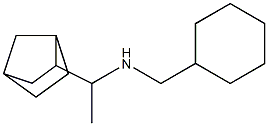 (1-{bicyclo[2.2.1]heptan-2-yl}ethyl)(cyclohexylmethyl)amine Struktur