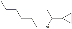 (1-cyclopropylethyl)(hexyl)amine Struktur