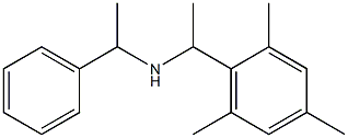 (1-phenylethyl)[1-(2,4,6-trimethylphenyl)ethyl]amine Struktur