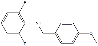 (2,6-difluorophenyl)(4-methoxyphenyl)methylamine Struktur