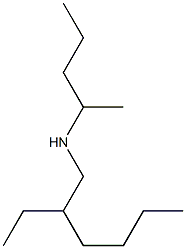 (2-ethylhexyl)(pentan-2-yl)amine Struktur