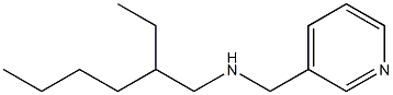 (2-ethylhexyl)(pyridin-3-ylmethyl)amine Struktur