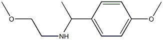 (2-methoxyethyl)[1-(4-methoxyphenyl)ethyl]amine Struktur