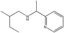 (2-methylbutyl)[1-(pyridin-2-yl)ethyl]amine Struktur