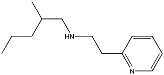 (2-methylpentyl)[2-(pyridin-2-yl)ethyl]amine Struktur