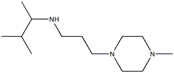 (3-methylbutan-2-yl)[3-(4-methylpiperazin-1-yl)propyl]amine Struktur