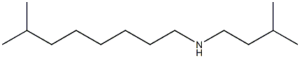 (3-methylbutyl)(7-methyloctyl)amine Struktur