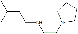 (3-methylbutyl)[2-(pyrrolidin-1-yl)ethyl]amine Struktur