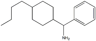 (4-butylcyclohexyl)(phenyl)methanamine Struktur