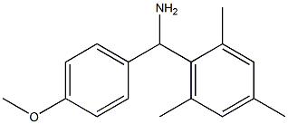 (4-methoxyphenyl)(2,4,6-trimethylphenyl)methanamine Struktur