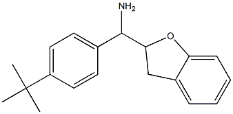 (4-tert-butylphenyl)(2,3-dihydro-1-benzofuran-2-yl)methanamine Struktur