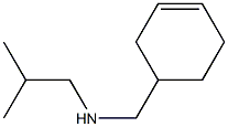 (cyclohex-3-en-1-ylmethyl)(2-methylpropyl)amine Struktur