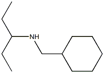 (cyclohexylmethyl)(pentan-3-yl)amine Struktur