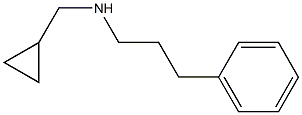 (cyclopropylmethyl)(3-phenylpropyl)amine Struktur