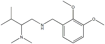 [(2,3-dimethoxyphenyl)methyl][2-(dimethylamino)-3-methylbutyl]amine Struktur