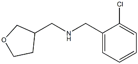 [(2-chlorophenyl)methyl](oxolan-3-ylmethyl)amine Struktur