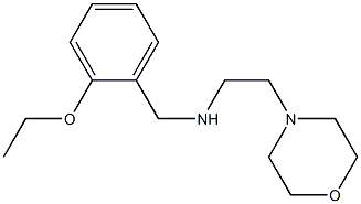 [(2-ethoxyphenyl)methyl][2-(morpholin-4-yl)ethyl]amine Struktur