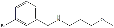 [(3-bromophenyl)methyl](3-methoxypropyl)amine Struktur