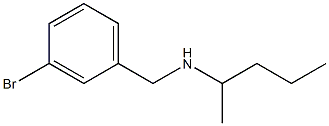 [(3-bromophenyl)methyl](pentan-2-yl)amine Struktur