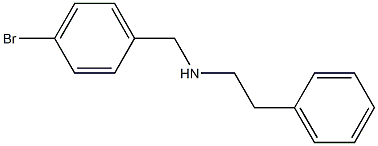 [(4-bromophenyl)methyl](2-phenylethyl)amine Struktur