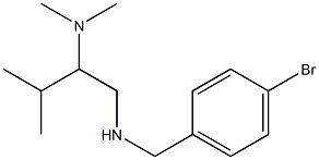 [(4-bromophenyl)methyl][2-(dimethylamino)-3-methylbutyl]amine Struktur