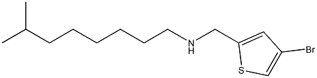 [(4-bromothiophen-2-yl)methyl](7-methyloctyl)amine Struktur