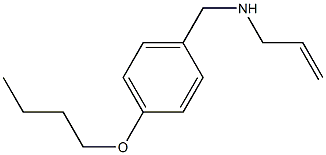 [(4-butoxyphenyl)methyl](prop-2-en-1-yl)amine Struktur