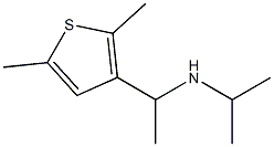 [1-(2,5-dimethylthiophen-3-yl)ethyl](propan-2-yl)amine Struktur