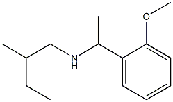 [1-(2-methoxyphenyl)ethyl](2-methylbutyl)amine Struktur