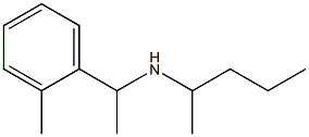 [1-(2-methylphenyl)ethyl](pentan-2-yl)amine Struktur