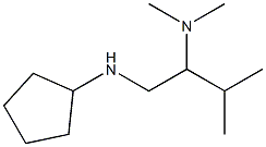 [1-(cyclopentylamino)-3-methylbutan-2-yl]dimethylamine Struktur